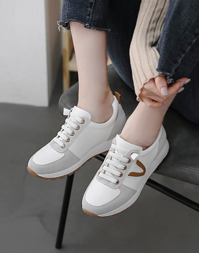 가을 신상 스니커즈 스니커즈 통굽 플랫 HD-0364