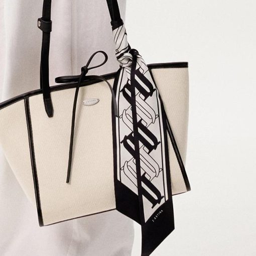 JOELLE 실크 스카프 BK (JEACED5BS720BK330)