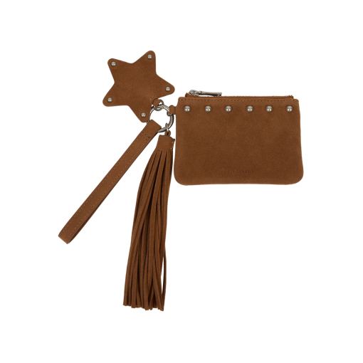 BOLLA 스웨이드 태슬 월렛 파우치 CB (JSNESJ5BF995CB260)