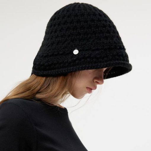 니트 리본 버킷햇 BK (JEACEM5BF923BK260)