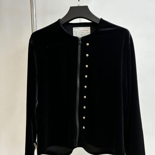 라에르테스(햄릿) 모티브 벨루어 카디건 (블랙)